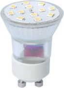 Λαμπτήρας SMD LED GU10 Mini 2.5W 6000K  (10 τεμάχια)