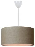 Φωτιστικό οροφής μονόφωτο PWL-1091 Pakoworld Ε27 μπεζ Φ38x70εκ-202-000066-Μπεζ 202-000066