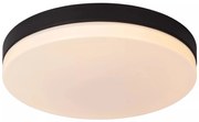Φωτιστικό Οροφής Lucide 79111-40-30 BISKIT Μαύρο Ματ (Black Mat)|Λευκό (White) 2700 K