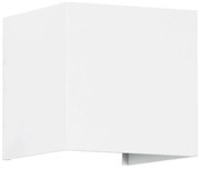 Φωτιστικό Τοίχου - Απλίκα Axis-S 60566 10x10x10cm Up&Down Led 1250lm 10W 6000K White GloboStar