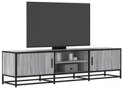 vidaXL Έπιπλο Τηλεόρασης Γκρι Sonoma 160x35x41 εκ. Επεξ. Ξύλο