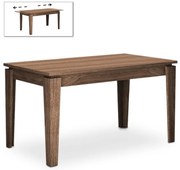 Τραπέζι Helmut Megapap επεκτεινόμενο χρώμα καρυδί 160/200x90x76εκ.