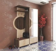 Έπιπλο Εισόδου Omonia 115x187x30cm Oak Sonoma + Oak Cremona - GRA082