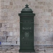 Γραμματοκιβώτιο Vintage Στιλ Πράσινο με Αντοχή στη Σκουριά 43890