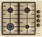 Pyramis 733071 Εστία Φυσικού Αερίου Αυτόνομη 59x51εκ Beige Metal