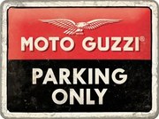 Μεταλλική πινακίδα Moto Guzzi Paking Only