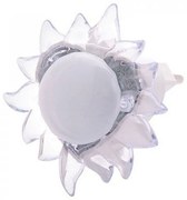 Horoz Φωτάκι Νυκτός Με Διακόπτη LED 0.4 Watts Ήλιος Ψυχρό Λευκό 085-001-0002