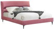 Intrahome Κρεβάτι Aryna Intrahome βελούδο σε απόχρωση σάπιο μήλο 160x200εκ | SKU: INTRAPA-117111162