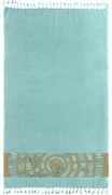 Πετσέτα Θαλάσσης - Παρεό Pestemal 21 Aqua Guy Laroche Θαλάσσης 90x170cm 100% Cotton