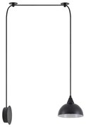 Φωτιστικό Οροφής 77-9051 50x15x300cm 1xE27 60W Black Homelighting