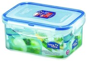 Δοχείο Φαγητού HPL811 15.1x10.8x6.9cm 600ml Clear-Blue Lock &amp; Lock Πολυπροπυλένιο