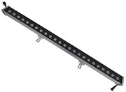 05114 GloboStar® GLOBOSTAR® WASHER-MOZA 05114 Μπάρα Φωτισμού Wall Washer LED 48W 4800lm 10-30° DC 24V Αδιάβροχο IP66 RGB Dimmable - Γκρι Ανθρακί - Μ100 x Π6.5 x Υ6.6cm - 3 Χρόνια Εγγύηση