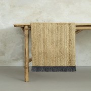 Runner Talia Dark Grey Nima 40x160 40x160cm Βαμβάκι,Jute