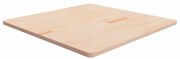 vidaXL Επιφάνεια Τραπεζιού Τετράγωνη 90x90x2,5 εκ. Μασίφ Ξύλο Δρυς