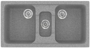 Sanitec Classic 325 Granite Grey Ένθετος Νεροχύτης