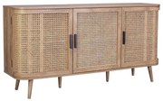 Μπουφές Monmarte 05-0718 150x39x77cm Natural Μοριοσανίδα, Μελαμίνη