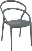 Καρέκλα Pia Dark Grey