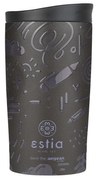 Θερμός Ποτήρι Ανοξείδωτος Travel Mug Noir Echo Save The Aegean 350ml-8x8x15εκ. Estia 01-25588