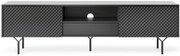 Lh-homefurniture Έπιπλο τηλεόρασης Raven Ανθρακί 180x38x51cm P_RVN_TV