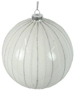 Χριστουγεννιάτικη Μπάλα 013.811523 8cm White