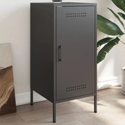 Ντουλάπι Μαύρο 36 x 39 x 79 εκ. από Χάλυβα 843012