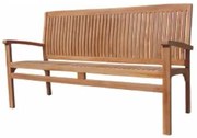 BLIUMIS Καναπές TEAK με μπράτσα 120*40*50cm 5055 G