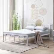 Κρεβάτι K01 (Για Στρώμα 120x200cm) 319HBV1145 120x200x95cm White Ημίδιπλο