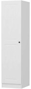 Ντουλάπα Μονόφυλλη Minar Kale 506MNR3640 45x52x210cm White Μονόφυλλη
