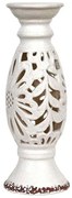 Κηροπήγιο 028-91-060 31cm 14148 Beige Ceramic