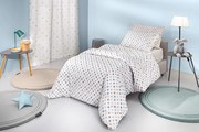Σετ Σεντόνια 3τμχ Βαμβακερά Παιδικά Μονά 165x250εκ. Cosmos Sky Guy Laroche