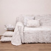 Ριχτάρι 3025 Beige Viopros Τετραθέσιο 180x320cm 100% Βαμβάκι