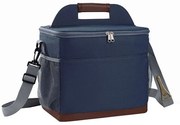 Τσάντα Φαγητού Ισοθερμική 16lt Oxford Blue Amber 26x21x30εκ. AM3008-2