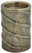 Κηροπήγιο 939-124-013 12x15cm Antique Gold Aluminium