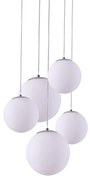 Φωτιστικό Οροφής Πολύφωτο Homelighting Alessia 77-3715 White