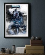 Πόστερ &amp; Κάδρο  Lewis Hamilton F013 21x30cm Εκτύπωση Πόστερ (χωρίς κάδρο)