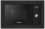 HEINNER HMW-MDBI28GDBK Εντοιχιζόμενος Φούρνος Μικροκυμάτων με Grill 28lt Μαύρος