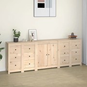 Συρταριέρα 230x35x80 εκ. από Μασίφ Ξύλο Πεύκου 3114084