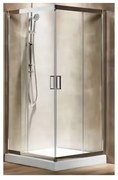 Tema ΚΑΜΠΙΝΑ ΝΤΟΥΣΙΕΡΑΣ ΤΕΤΡ. ΔΙΑΦΑΝΗ 90x90x180cm ΚΡΥΣΤ. 5mm NEW LINE NL 9090 ΤΕΜΑ KANEL-335.9.NL909012