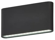 Απλίκα Φωτιστικό Τοίχου LED 5,5W Scone Μαύρο 3000K 30557 Fischer Honsel-30557-Μαύρο 30557