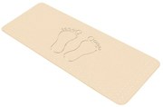 Αντιολισθητικό Μπανιέρας Foot 4388 Sand Beige Kleine Wolke 36Χ72 PVC