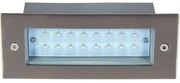 Φωτιστικό Τοίχου VK/02013/MC/W 17x6,8cm Led 90Lm 1,6W 3000K IP54 Nickel VKLed