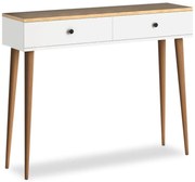 Κονσόλα μελαμίνης Alis Megapap χρώμα pine white 110x29x88εκ.-GP022-0065,1