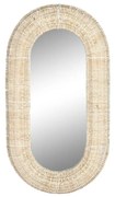Τοίχο καθρέφτη Home ESPRIT Φυσικό 68 x 7,5 x 128 cm 69 x 8,5 x 128,5 cm