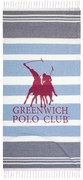 Παρεό (80x170) Greenwich Polo Club Beach 3843 Blue