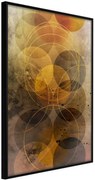 Αφίσα - Golden Circles - 40x60 - Μαύρο - Χωρίς πασπαρτού