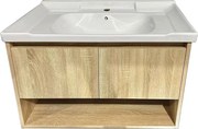 GL LAURA  - ΠΑΓΚΟΣ  ΣΧΕΤΟΣ 80*47 NATURAL WOOD 88-8047
