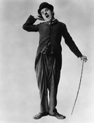 Φωτογραφία British actor and director Charlie Chaplin in The Tramp, Hulton Archive