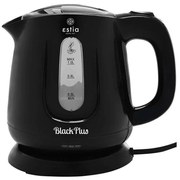 Βραστήρας 06-17231 1Lt 1100W Black Estia Πλαστικό