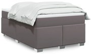 ΚΡΕΒΑΤΙ BOXSPRING ΜΕ ΣΤΡΩΜΑ ΓΚΡΙ 120X200ΕΚ. ΑΠΟ ΣΥΝΘΕΤΙΚΟ ΔΕΡΜΑ 3285207