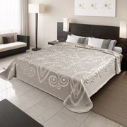 Κουβέρτα King Size 240×260 BELPLA STER 516 TAUPE(55) 240X260